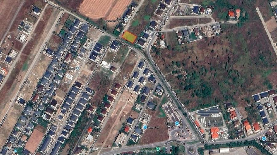 Teren Construcții intravilan de 650 mp, în Nord