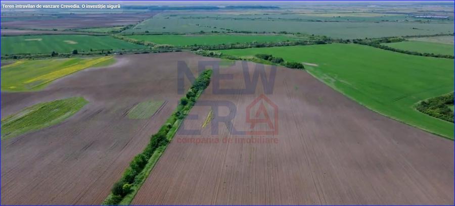 Teren Construcții intravilan de 82757 mp, în Crevedia