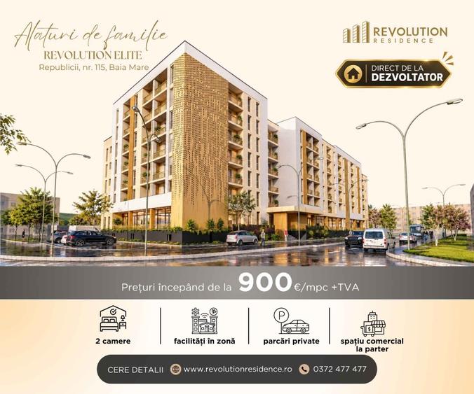 Apartament cu 2 camere decomandat în Hotvon