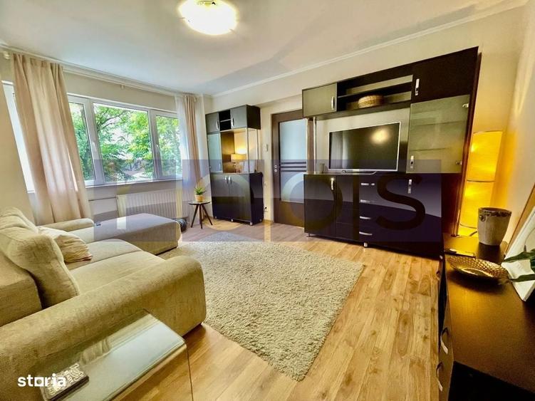 Apartament cu 2 camere, mobilat în Cișmigiu