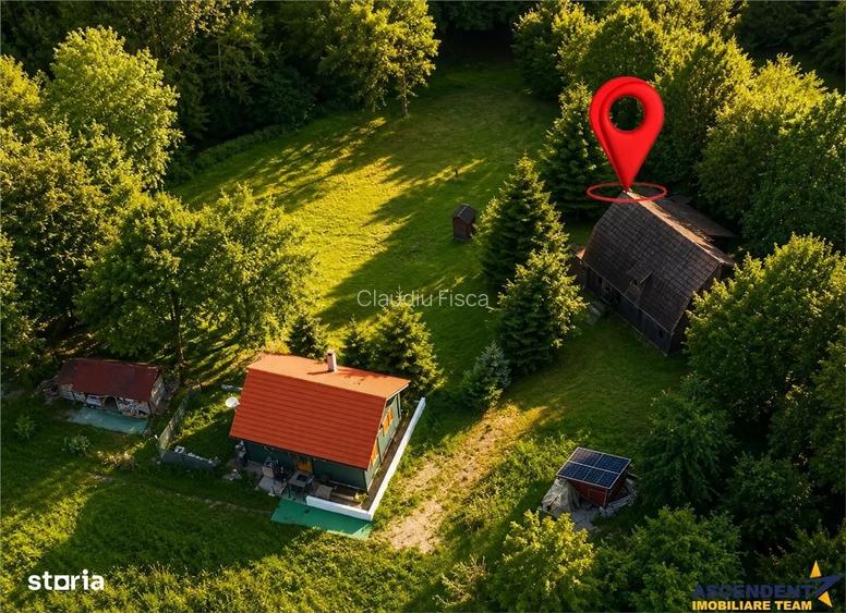 Casa Cabana+2.000 mp teren in miracolul naturii autentice,Bucin(Praid)