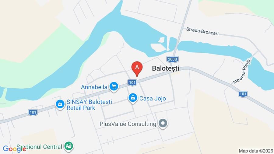 Casă individuală cu 4 camere cu Teren 584 Mp în Balotești