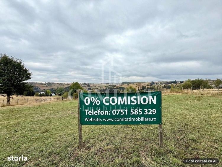 0% comision Oportunitate de investitie teren cu panorama Marisel - 2