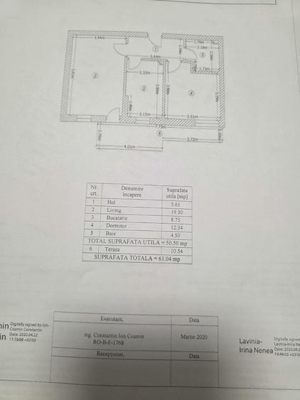 Apartament cu 2 camere decomandat în Berceni