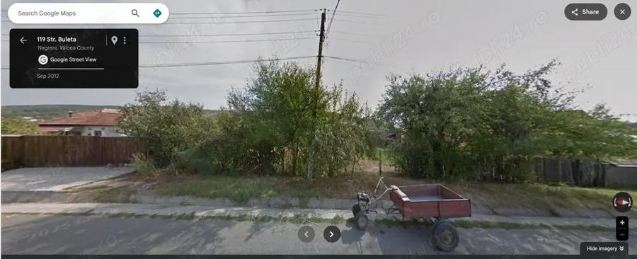 Teren de 3000 mp, în Mihăești