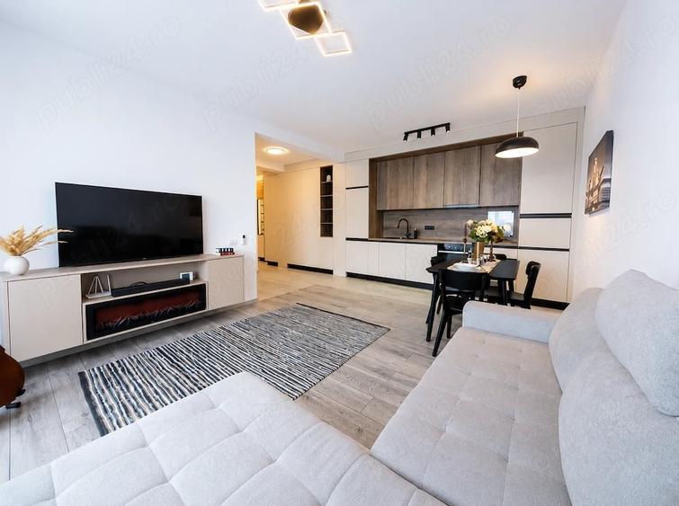 Apartament cu 2 camere semidecomandat în Exterior Vest