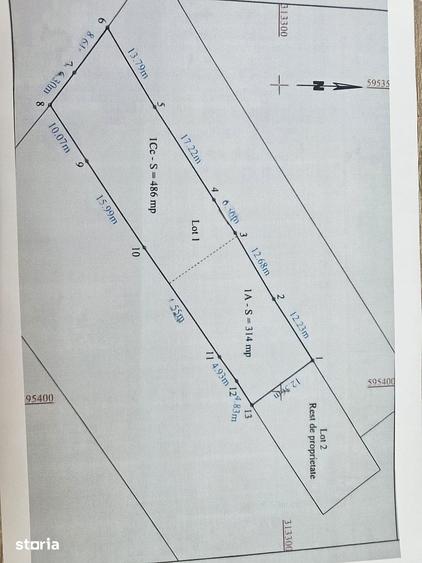 Exclusivitate ! Teren intravilan 800 mp - Pret redus - 1