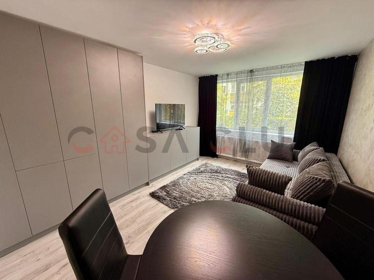 Apartament cu 2 camere decomandat, mobilat în Plopilor