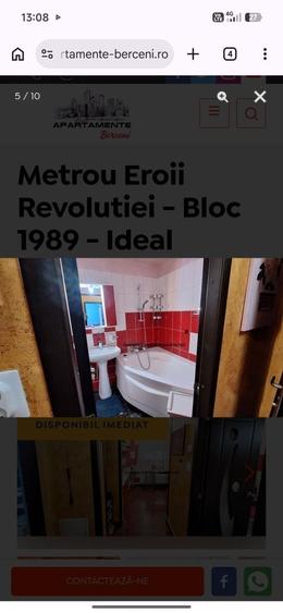 Garsonieră decomandată în Central