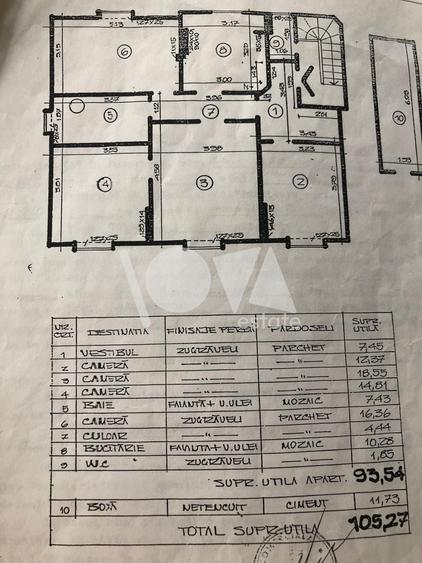 Apartament cu 4 camere decomandat în Kiseleff