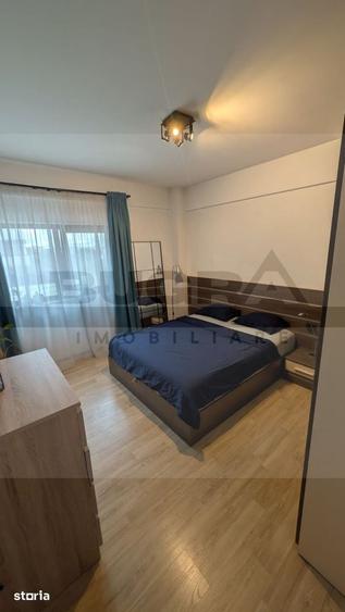 Apartament cu 3 camere semidecomandat, mobilat în Europa