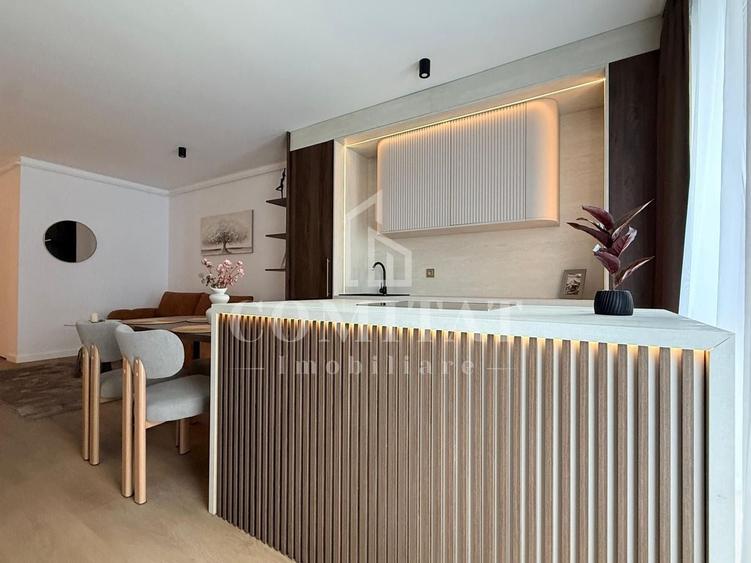 Apartament cu 2 camere semidecomandat, mobilat în Florești