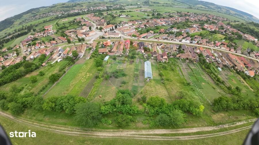 Casa de vanzare in comuna Tarnava pozi?ie centrala, teren generos - 12