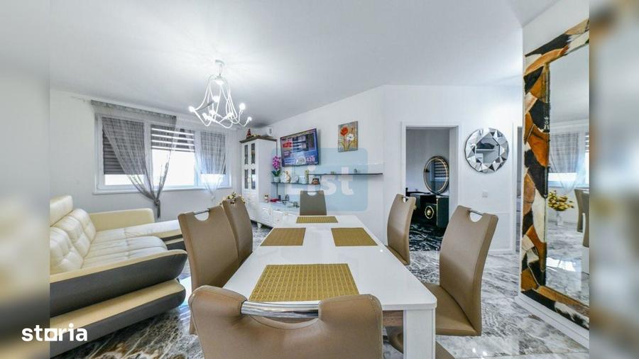 Apartament cu 3 camere semidecomandat în Florești