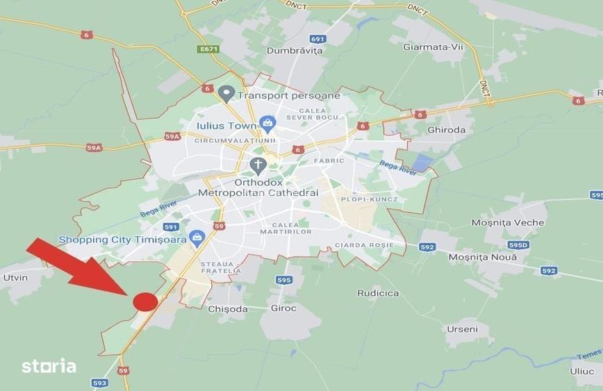 Teren intravilan Timisoara Metro 23.476 mp