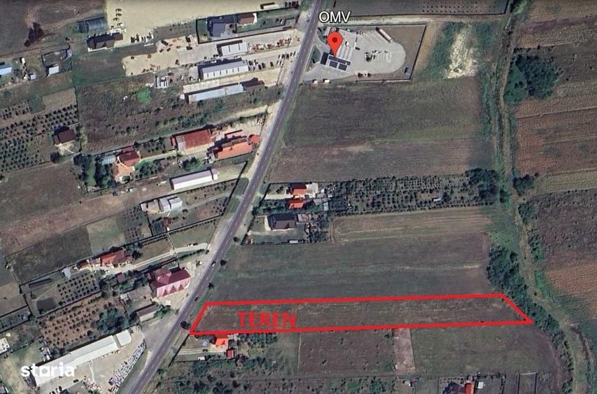 Teren de 7580 mp, în Albota