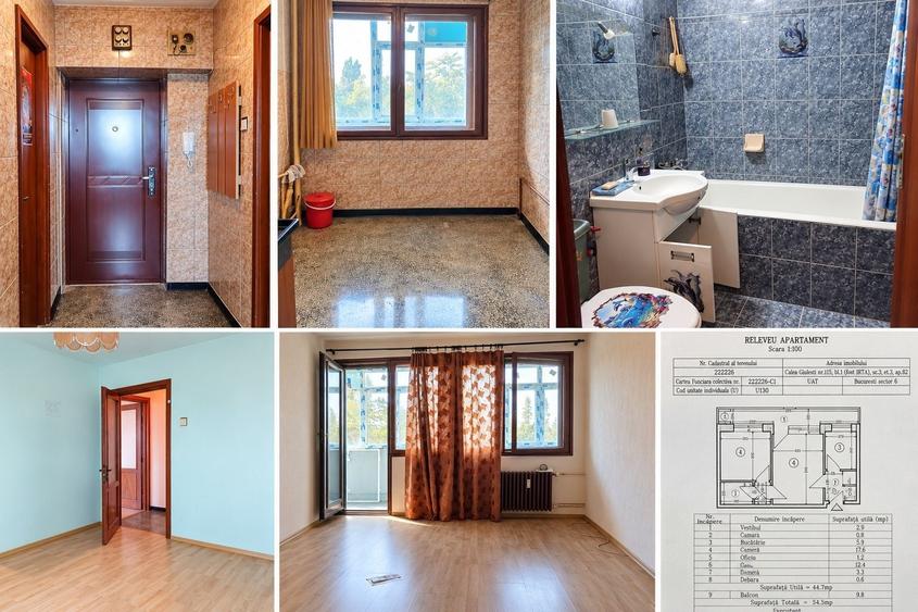 Apartament cu 2 camere semidecomandat în Giulești