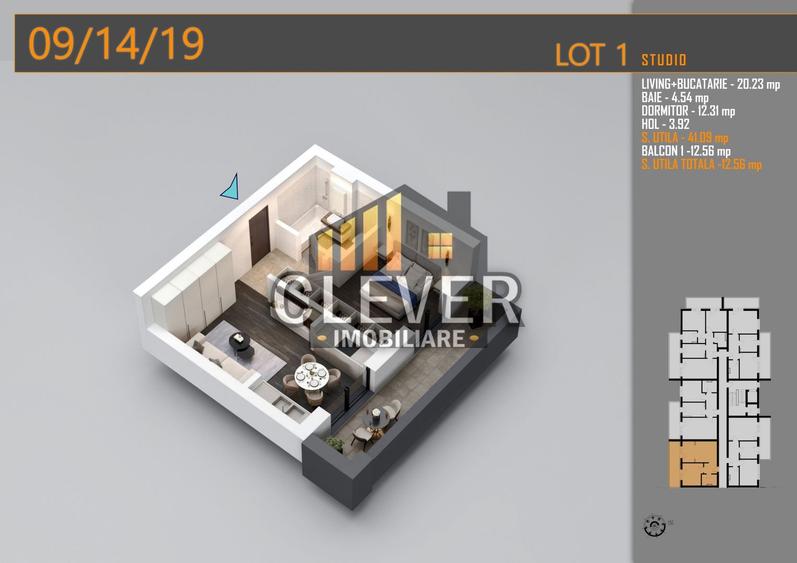 Apartament 2 cam : Oferta parcare în Zona Pallady metrou Teclu - 7