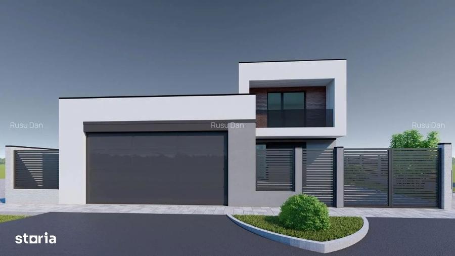 O casa construita la superlativ teren 712 mp, piscina. - 8