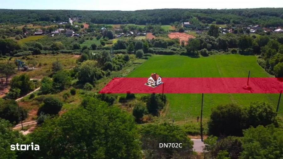 Teren de 400 mp, în Leordeni