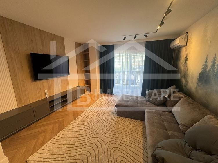 Apartament cu 2 camere decomandat, mobilat în Tudor