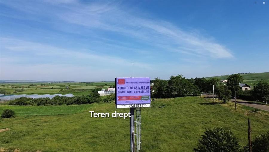 Teren construcție, în Huțani