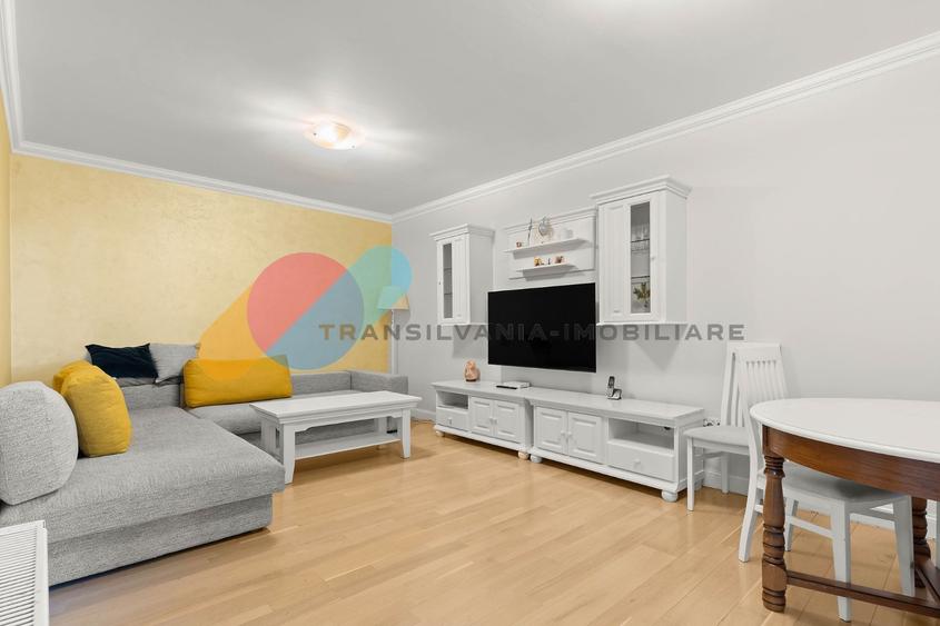 Apartament cu 2 camere decomandat, mobilat în Semicentral