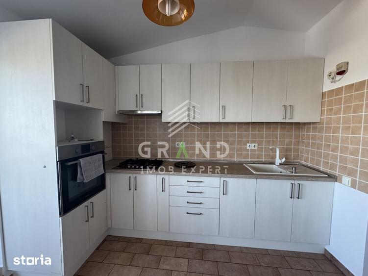 Apartament cu 2 camere semidecomandat, mobilat în Apahida