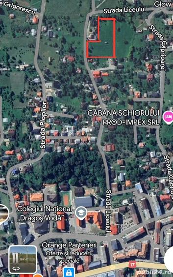 Teren de 3000 mp, în Central
