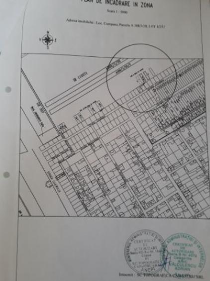 Teren agricol intravilan de 501 mp, în Cumpăna