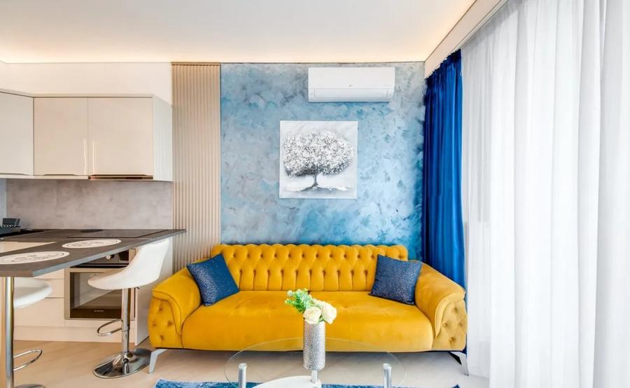 Apartament cu 2 camere semidecomandat, mobilat în Pipera — fotografia 1
