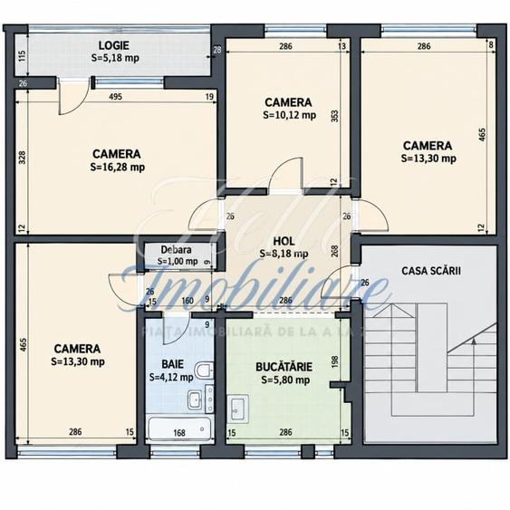 Apartament cu 4 camere decomandat în Mănăștur
