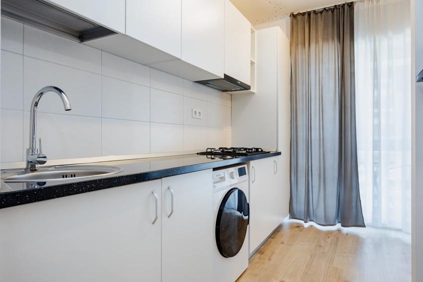 Apartament cu 2 camere semidecomandat, mobilat în Pipera