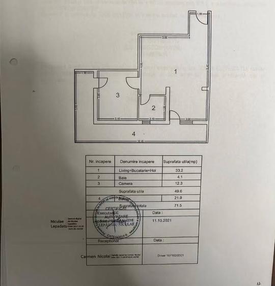 Apartament cu 2 camere în Năvodari Tabără