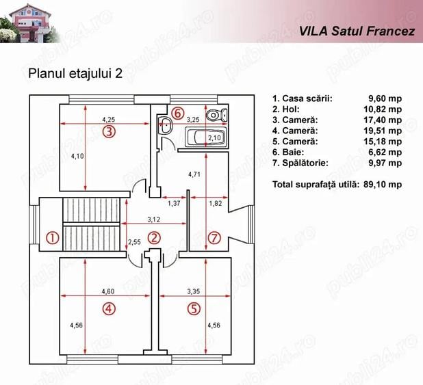 Casă individuală cu 8 camere cu Canalizare în Nordului