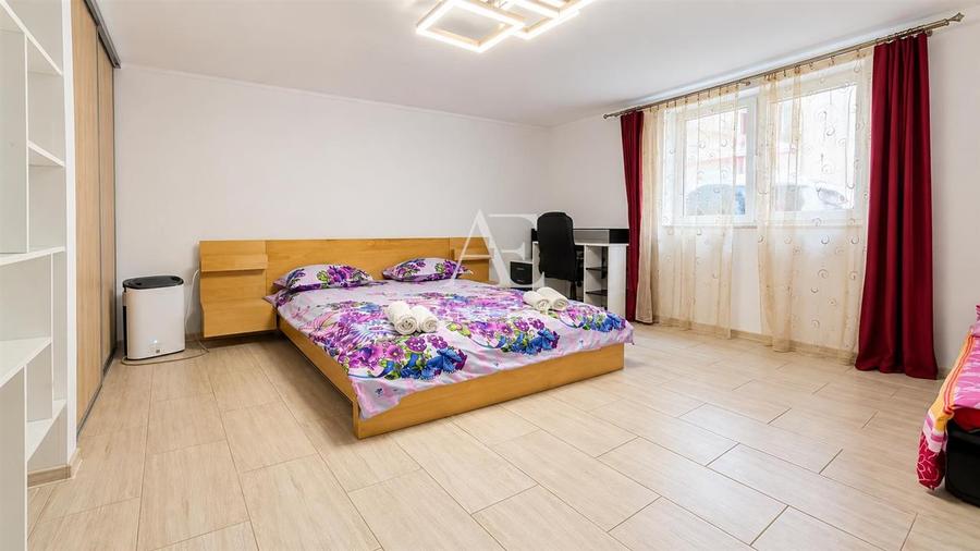 Apartament cu 3 camere decomandat, mobilat în Central