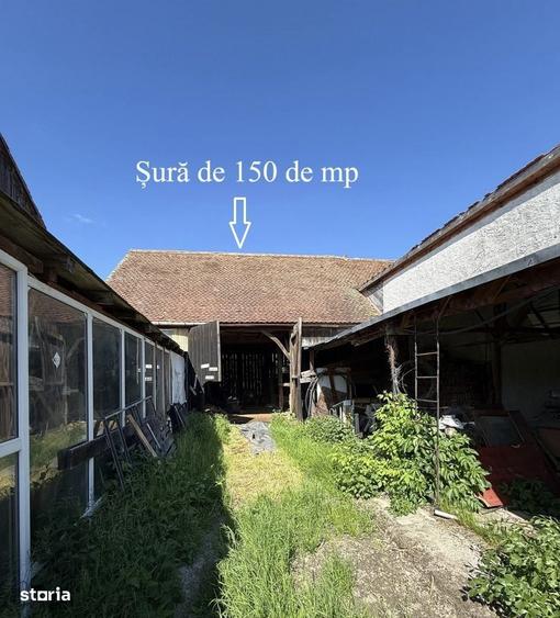 Casă cu 4 camere cu Teren 1700 Mp în Șura Mică