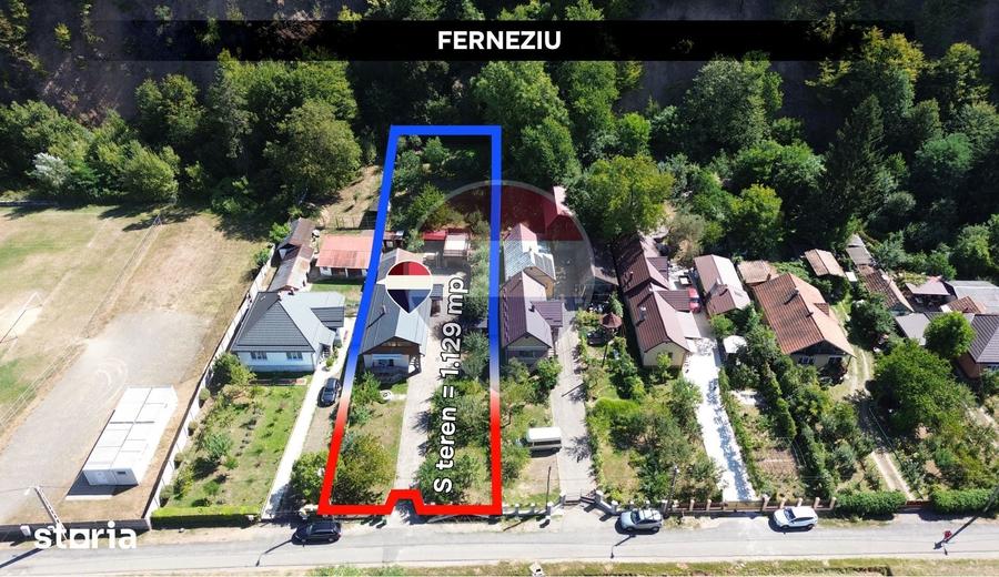 Casă cu 5 camere cu Teren 1129 Mp în Ferneziu