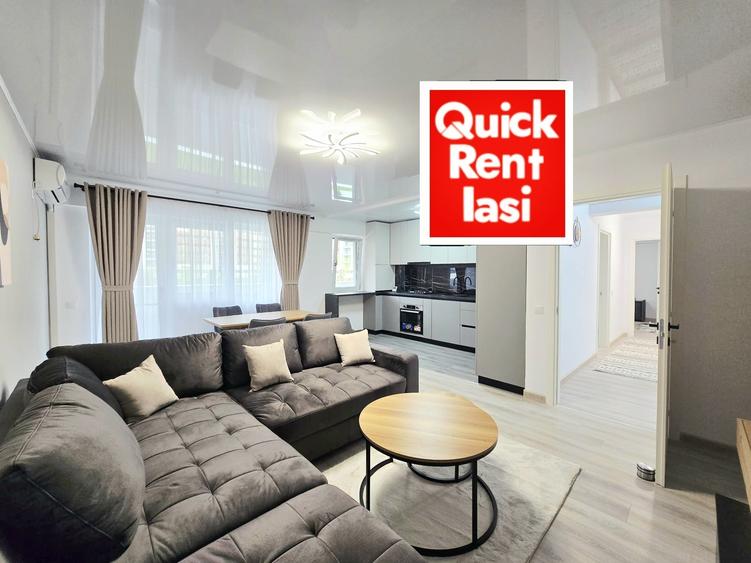 Lux Copou Garden Residence Apartament 3Camere Open Space De Inchiriat - 3