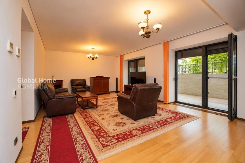 Apartament cu 3 camere semidecomandat, mobilat în Domenii