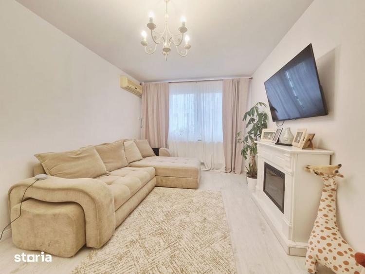 Apartament cu 3 camere, mobilat în Pantelimon