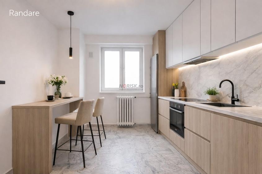 Apartament cu 3 camere decomandat în Titulescu