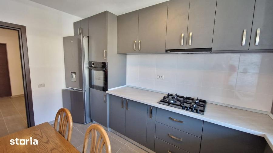 Apartament cu 2 camere decomandat, mobilat în Sânpetru