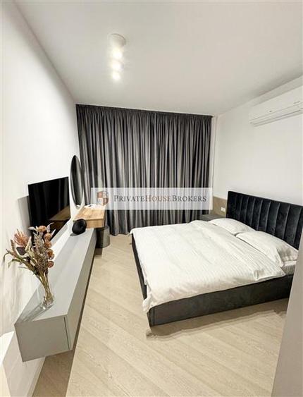 Apartament cu 2 camere semidecomandat, mobilat în Pipera