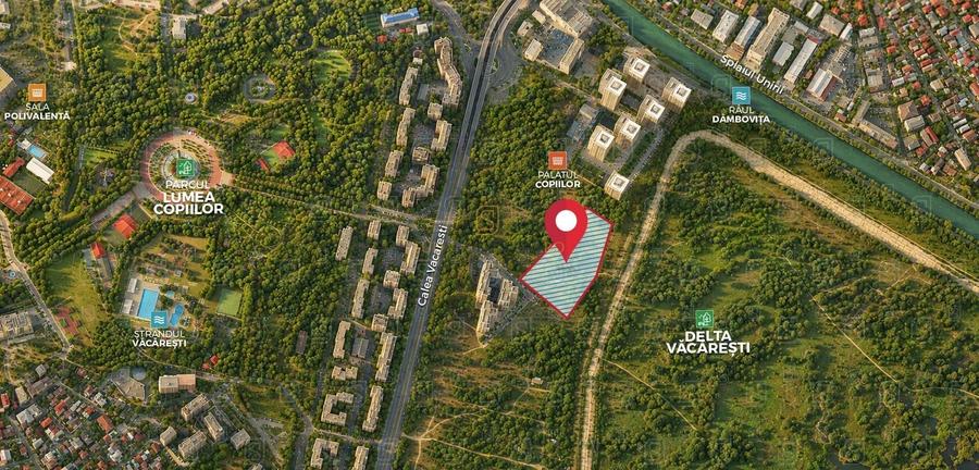 Teren Construcții intravilan de 10985 mp, în Berceni