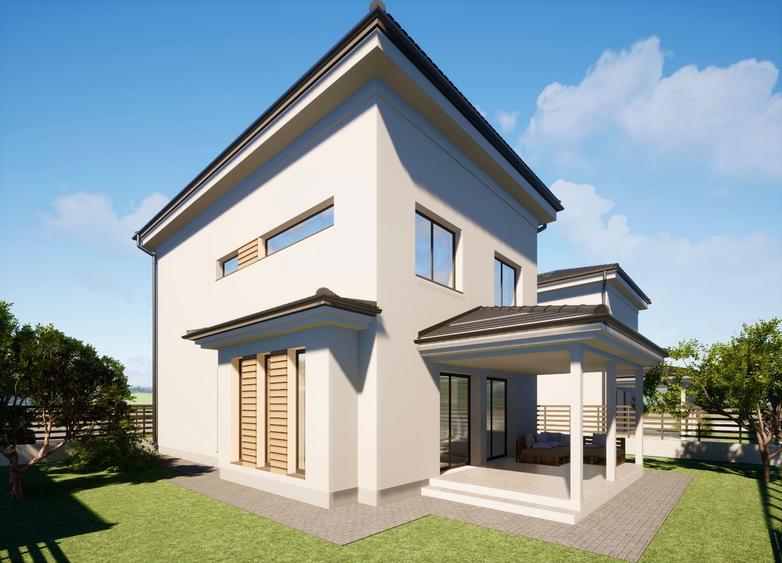 Casă individuală cu 5 camere cu Canalizare în Corbeanca