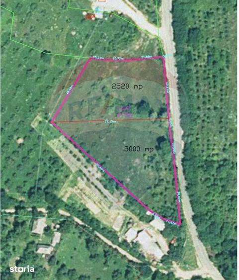 Teren de 5520 mp, în Coltău