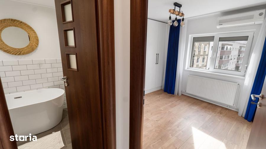 Apartament cu 3 camere decomandat, mobilat în Militari
