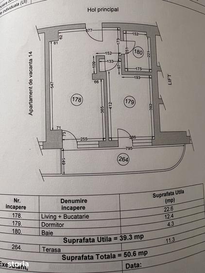 Apartament cu 2 camere în Central