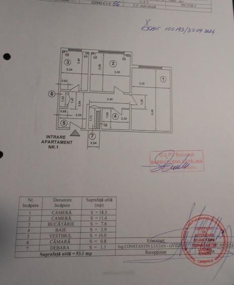 Apartament cu 2 camere decomandat, mobilat în Gorjului
